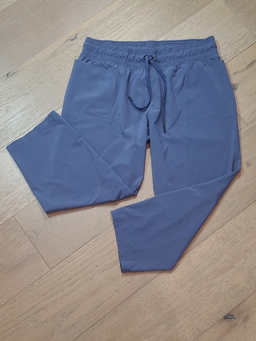 EUC Prana Capri Pants Women's sz L Purple Mid Rise Outdoor Adventure Pants